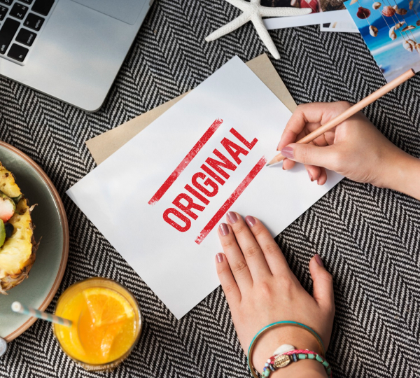 100% Original, Human-Written Content